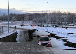 At 5:36 pm (alaska time) on march 27, 1964, without warning, the largest recorded earthquake in u.s. Back To Back Earthquakes Shatter Roads And Windows In Alaska