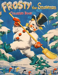 Jimmy Durante Coloring Book 1952 Christmas Coloring Books Coloring Books Vintage Coloring Books