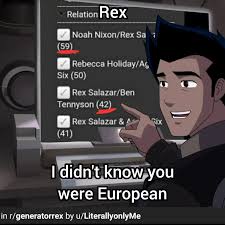 Gay or European? : r/generatorrex