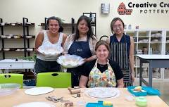 Team Devika, Hand Building Experience and Pottery Painting