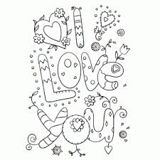 Hondje met kroon mandala hartjes. Valentine S Day Print A Wonderful Coloring Page For Your Sweetheart