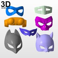 3d Printable Model Persona 5 Mask Print File Formats Stl Joker Ann Fox Haru Okumura Skull Navi Queen By Do3d Persona 5 Mask Persona 5 3d Printable Models