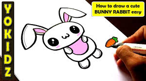 I use a marker and i bring this little guy to life. Easy How To Draw A Cute Rabbit Novocom Top