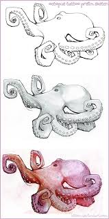 Octopus Tattoo Prelim Sketch By Kitton On Deviantart Octopus Sketch Octopus Tattoo Octopus Drawing