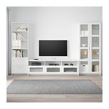 Brimnes Black Tv Storage Combination Glass Doors 320x41x190 Cm Ikea Living Room Tv Wall Living Room Tv Glass Cabinet Doors