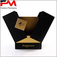 Black And Gold Makeup Packaging High Grade Square Cardboard Perfume Box Packaging Internal Use Of Gold Cardboard As The Inner Lining Exte Cosmetic Labels Design Perfume Box Packaging Design
