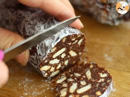 Saucisson Au Chocolat Recette Ptitchef Recette Saucisson Au Chocolat Recette Gateau Original Saucisson