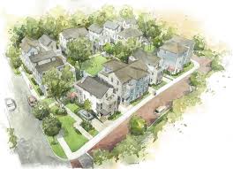 Small Scale Community Meets Large Scale World Village Park In Mount Pleasant Mount Pleasant Magazine Village Park Mount Pleasant Landscape Design Drawings