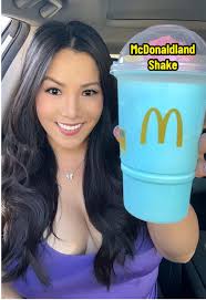 Taste Testing the McDonaldLand Cotton Candy Milkshake