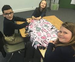 OLSS donates blankets, time to CAWL