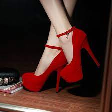 Ankle strap red high heels. Sexy Charmed Ankle Strap Red High Heel Shoes On Luulla