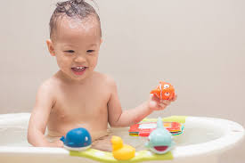 Let's make the baby clean and let's dress up the mother for her outfit while taking the baby's bath. Fun And Games Toys For Bath Time Ovia Health