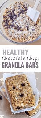 Stir the oats into the banana mixture. Healthy Granola Bars Chewy Delicious Easy