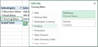 Drill Into Pivottable Data Excel