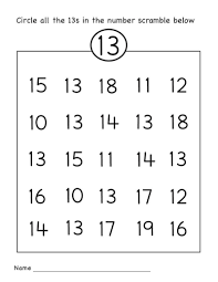 Number 13 Worksheet Preschool 001 Numbers Preschool Preschool Number Worksheets Preschool Worksheets