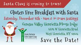 Save the Date: GF Breakfast with Santa