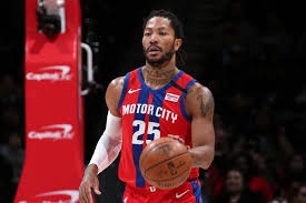 The chicago bulls drafted derrick rose with the first overall pick in the 2008 draft. Derrick Rose To Wear No 4 For The Knicks Per Report Talkbasket Net