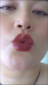 My current obsession: caliray lip + cheek stain in dawn patrol 🍓 #makeup  #lipstain