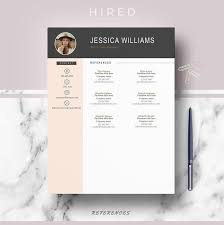 Look at this reference letter sample hook: Resume Template With Photo Curriculum Vitae Cv Cover Letter Format References Free Resume Writing Guide Icons Instant Download Resume Template Cv Template Professional Cover Letter Format