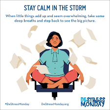 Everyone who worked in it projects experiences stress. Stay Calm In The Storm With These Tactics Destress Monday