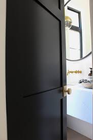 Black And White Interior House Paint All The Paint Colors In Our Home The House Of Silver Lining Black Interior Doors Interior Door Colors Interior Door Styles