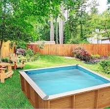 Piscine Bois Pistoche Bwt Mypool L 2 26 X L 2 26 X H 0 67 M In 2020 Outdoor Decor Small Pool Plunge Pool