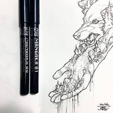 Tyler Higgs Art 330 365 Abstract Nature Delicate Time Wolf