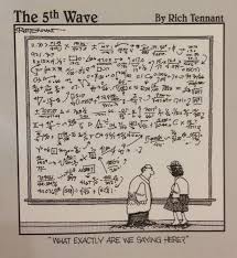 Confusing Others Without Their Realizing Is An Art Humor Math Cartoon Math Humor Math Cartoons School Humor