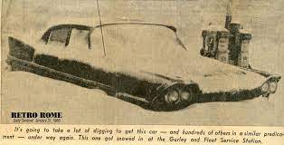 Blizzard Of 1966 Jan 31 1966 Oneida County Blizzard Retro
