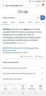 Bensin Premium Mempunyai Bilangan Oktan Sekitar Brainly Co Id