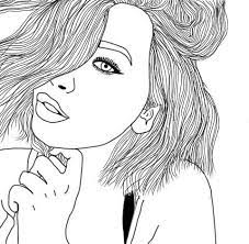 Maybe you would like to learn more about one of these? Aesthetic Cute Tumblr Girl Coloring Pages Novocom Top