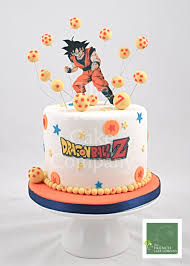 Childrens Birthday Cake Dragonball Z Gateau D Anniversaire Pour Enfants Garcon Dragonball Z Verjaa Dragonball Z Cake Goku Birthday Novelty Birthday Cakes