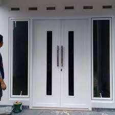 Harga dan kelangkaan kayu menjadi salah satu penyebab beralihnya bahan jende la menjadi aluminium dan pvc. Pintu Aluminium Double 210x150 Shopee Indonesia