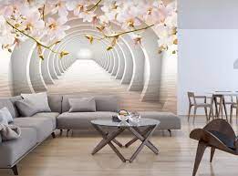 Die besten bilder aus der 152. Wandmotiv24 Fototapete Tunnel Orange Blumen Fototapeten Tapete Wandbild Wasser 3d M3939 3d Motive Fototapeten Gunstig Kaufen
