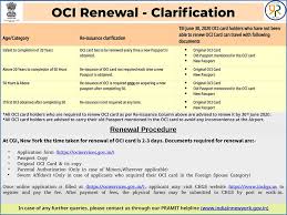 You can live and work in india. Oci Renewal Clarification Please India In New York Facebook