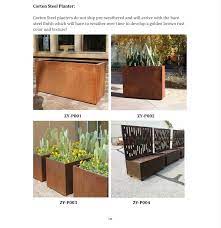 Maybe you would like to learn more about one of these? Corten Steel Planter Garden Plant Pots China Garden Planter And Gazebo Price Made In China Com