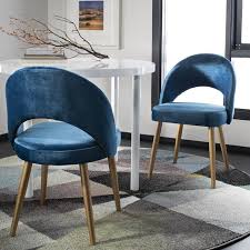 Elisabeth Retro Upholstered Dining Chair Gold Dining Chairs Retro Dining Chairs Contemporary Side Chair