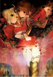 Kishinami Hakuno And Saber Extra By Rco Wada Fate Stay Night Anime Fate Stay Night Fate Stay Night Series