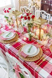 Christmas Table Decorations Red And Gold Christmas Table Decorations Christmas Dining Table Christmas Table Centerpieces