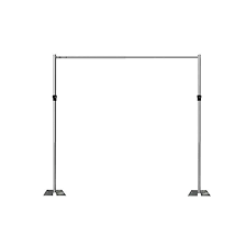 Amazon.com: Event Decor Direct 1 - Panel Pipe and Drape Kit - Crossbar for  Pipe and Drape with Friction Locks - 7-12 Feet Tall x 7-12 Feet Wide  (Adjustable) - Only Hardware : Electronics
