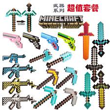 Netherite tools and armor are obtained by upgrading diamond items, so you won't lose any enchantments when upgrading. Minecraft Toys Peripheral Weapons Diamond Sword Enchant Bow And Arrow Torch Axe Foam Model Children S Toys