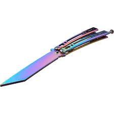 This knife boasts skeletonized stainless steel handles and a modified drop point style blade that is partly serrated. Mtech Mt 1167rb Butterfly Knife Master Cutlery Retail