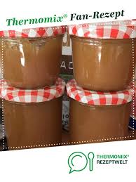Apfelkompott Eingelegt Rezept Apfelkompott Kompott Apfelkompott Thermomix