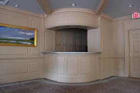 Most chair rails are plain molding with when looking for chair rail ideas you can also turn to other modes of decorating. Custom Wainscoting Ideas For Foyers Staircase Dining Rooms Bathrooms