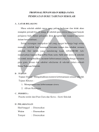 Jual aplikasi pembuat buku album kenangan sekolah kampus pesantren keren kota surabaya bisnis digital indonesia tokopedia. Proposal Kerja Sama Buku Tahunan