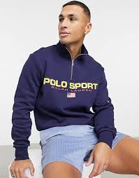 58 brand new from $52.00. Polo Ralph Lauren Sport Capsule Fleece Half Zip Sweatshirt In Cruise Navy Asos
