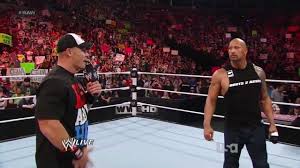 He is currently signed to wwe. John Cena Calling Out Dwayne The Rock Johnson For Writing Promo On His Wrists Givemesport