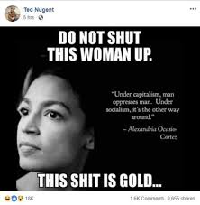 Time frame okay we only have so much. Aoc Says Dumb Shit Bullet N Board Full30