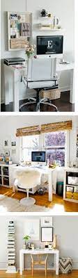 Chelsy L Heureux Peralta I Want To Change Up Ypur Desk To Something Like This Simple In White Home Home Office Design Small Spaces
