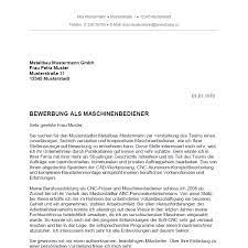 Bewerbung als maschinen und anlagenführer muster. Bewerbung Als Maschinenbediener Maschinenbedienerin Bewerbung Co